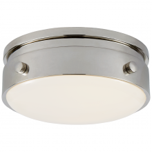 Visual Comfort & Co. Signature Collection ALL US TOB 4062PN-WG - Hicks 5.5" Solitaire Flush Mount