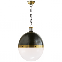 Visual Comfort & Co. Signature Collection ALL US TOB 5064BZ/HAB-WG - Hicks Extra Large Pendant