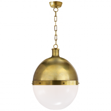 Visual Comfort & Co. Signature Collection ALL US TOB 5064HAB-WG - Hicks Extra Large Pendant