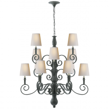 Visual Comfort & Co. Signature Collection ALL US TOB 5201DG-NP - Lillie Road Medium Chandelier
