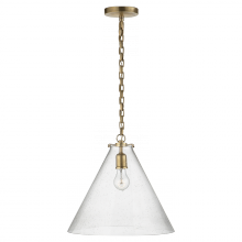 Visual Comfort & Co. Signature Collection ALL US TOB 5226HAB/G6-SG - Katie Conical Pendant
