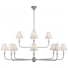 Visual Comfort & Co. Signature Collection ALL US TOB 5453SG-L - Piaf Grande Two-Tier Chandelier