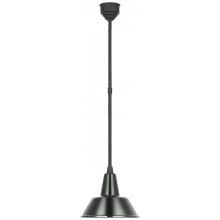 Visual Comfort & Co. Signature Collection ALL US TOB 5802MBK-G - Academy 12.5" Bowers Pendant