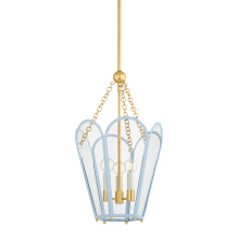 Mitzi by Hudson Valley Lighting H1132703-AGB/SAO - Clarisse Lantern