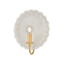 Mitzi by Hudson Valley Lighting H1140101-AGB/CSI - Paulette Wall Sconce