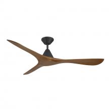 Modern Forms US - Fans Only FR-D2504-60-MB/DK - Carve 60 Downrod Ceiling Fan