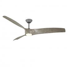 Modern Forms US - Fans Only FR-W2006-72L-GH/WW - Zephyr Downrod ceiling fan