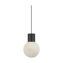 Visual Comfort & Co. Modern Collection SLPD54122IB - Mina Alabaster Small Pendant