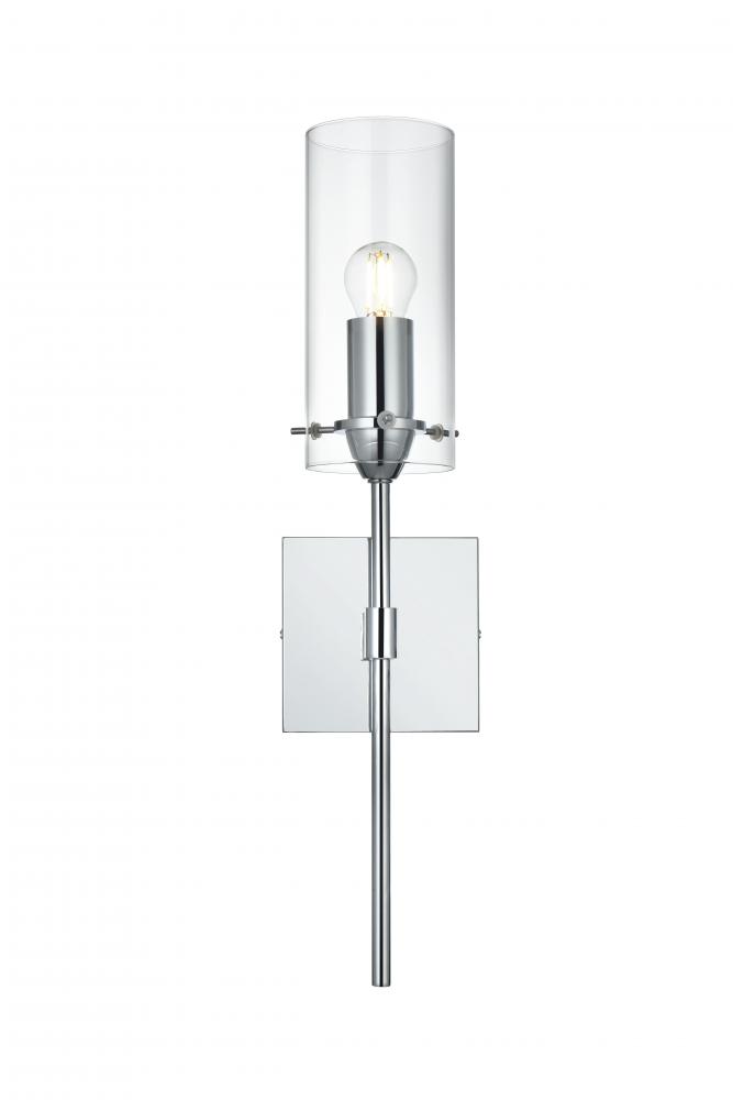 Elsreth Wall Sconce W4.7"E4.3"H20" Chrome