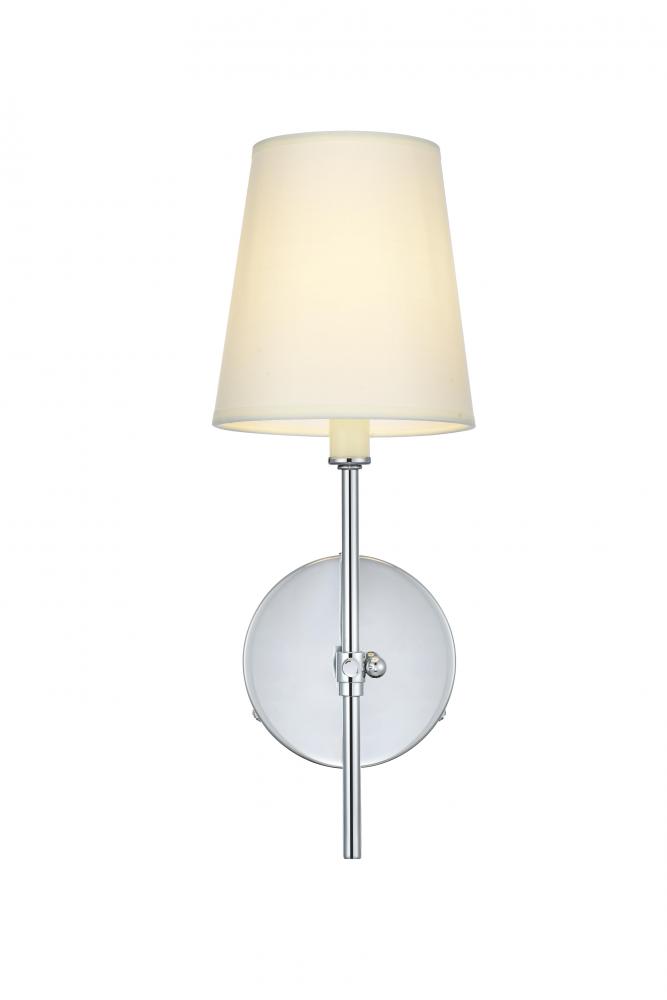 Mel Hang W5.5"H15"E6"L1 Chrome