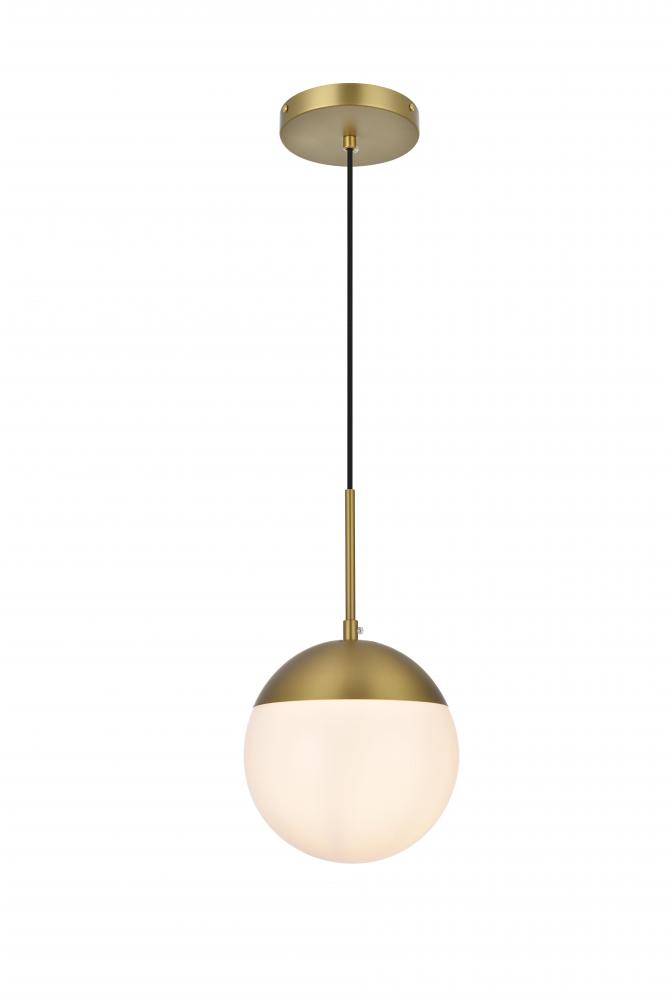 Eclipse Hang D8"H9"L1 Satin Gold W