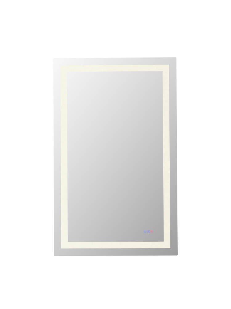 LED Mirror W30 H48 3000-6000K Dim