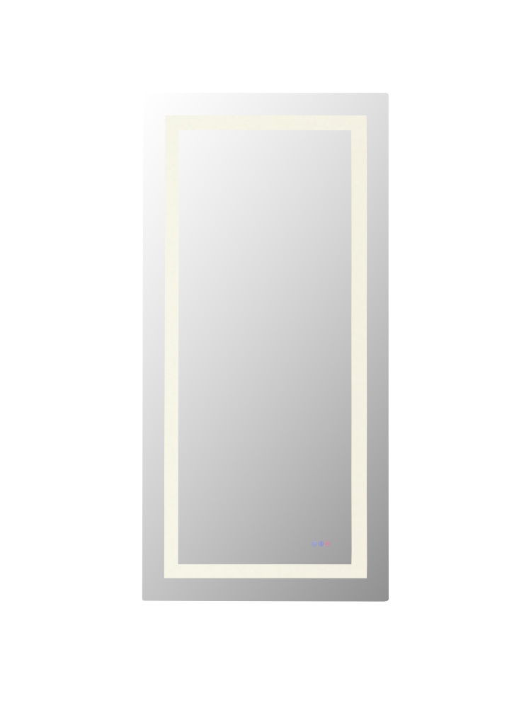 LED Mirror W30 H72 3000-6000K Dim