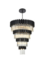Elegant 3400GR40BK - Pendant D40"H59"L29 Black