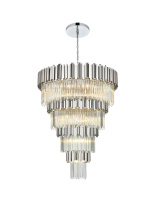 Elegant 3400GR40C - Pendant D40"H59"L29 Chrome