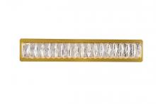 Elegant 3502W24G - Monroe Wall W24.4"H4.5"LED 22.5W Gold