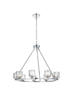 Elegant 5100D32C - Cadence 32 inch Chandelier in Chrome