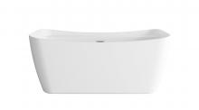 Elegant BT10459GW-BNK - Bathtub 59.1x30.7x24.8 GW with BNK drain kit