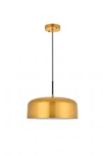 Elegant LD4072D14SG - Exemplar Hanging W13.8"*6.3 Satin Gold