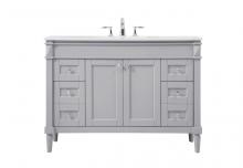 Elegant VF31848GR - 48 inch Single bathroom vanity in grey