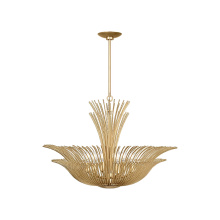 Visual Comfort & Co. Studio Collection LXC1196GD - ONLINE EXCLUSIVE-DORELLE 28 6L CHANDELIER GD