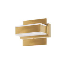 Dainolite VLD-215-1W-GLD - 5W Wall Vanity, Aged Brass Finish