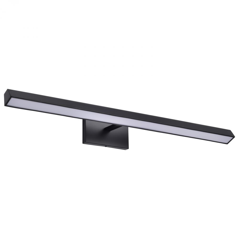 Mila; 3 Foot LED Picture Light; 3 CCT Selectable; Black Finish; Acrylic Lens