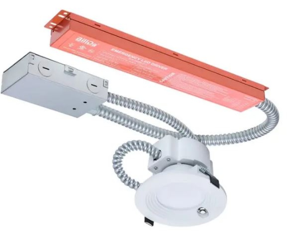 14.6W Field Selectable LED 4-Inch Commercial Downlight; Dual Dimming; Integrated Emergency Driver;