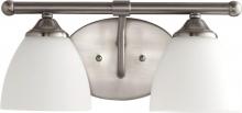 Quorum 5150-2-65 - BROOKS 2LT VANITY - STN