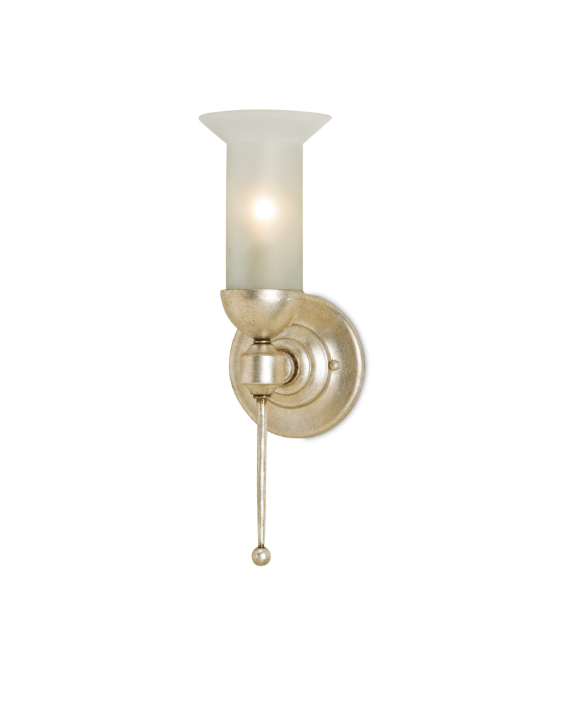 Pristine Silver Wall Sconce