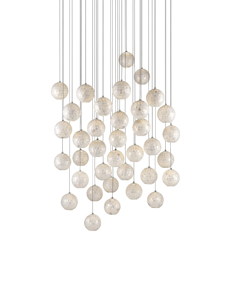 Finhorn 36-Light Round Multi-Drop Pendant