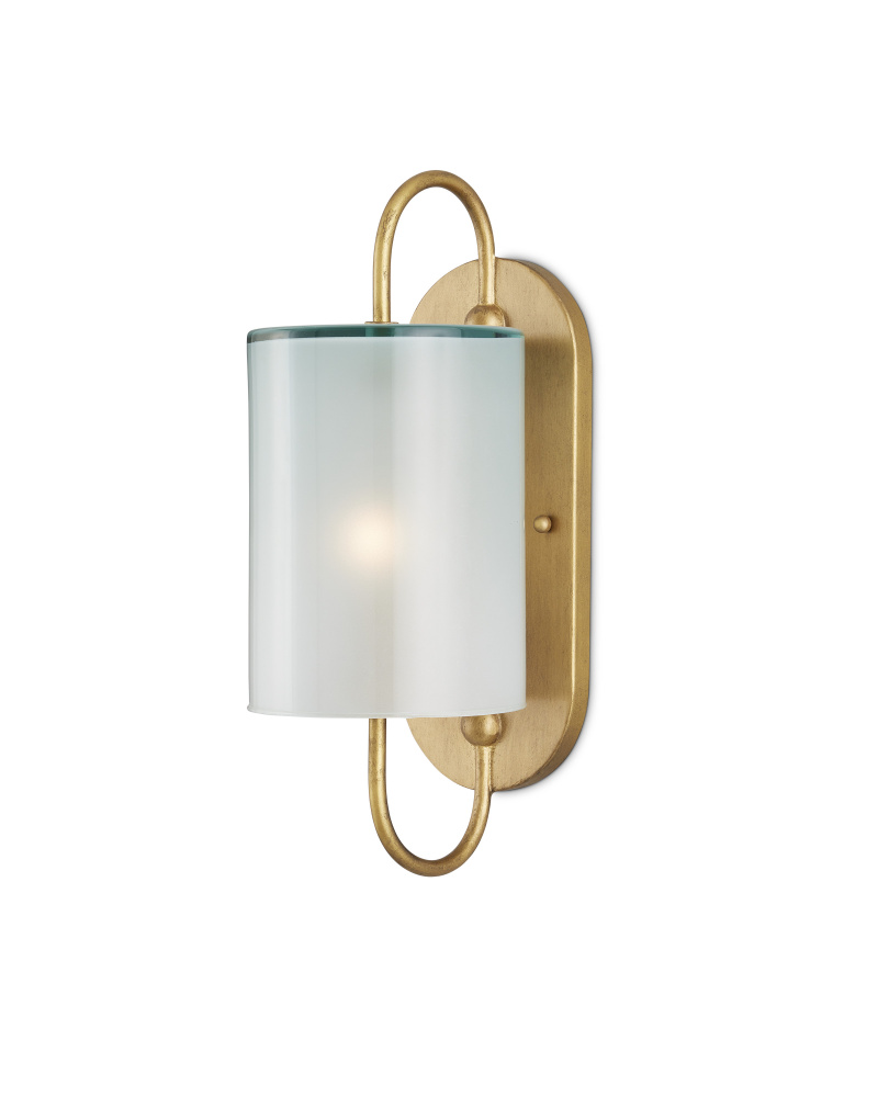 Glacier Brass Wall Sconce
