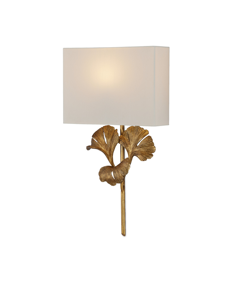 Gingko Gold Wall Sconce