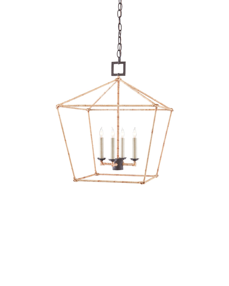Denison Medium Natural Lantern