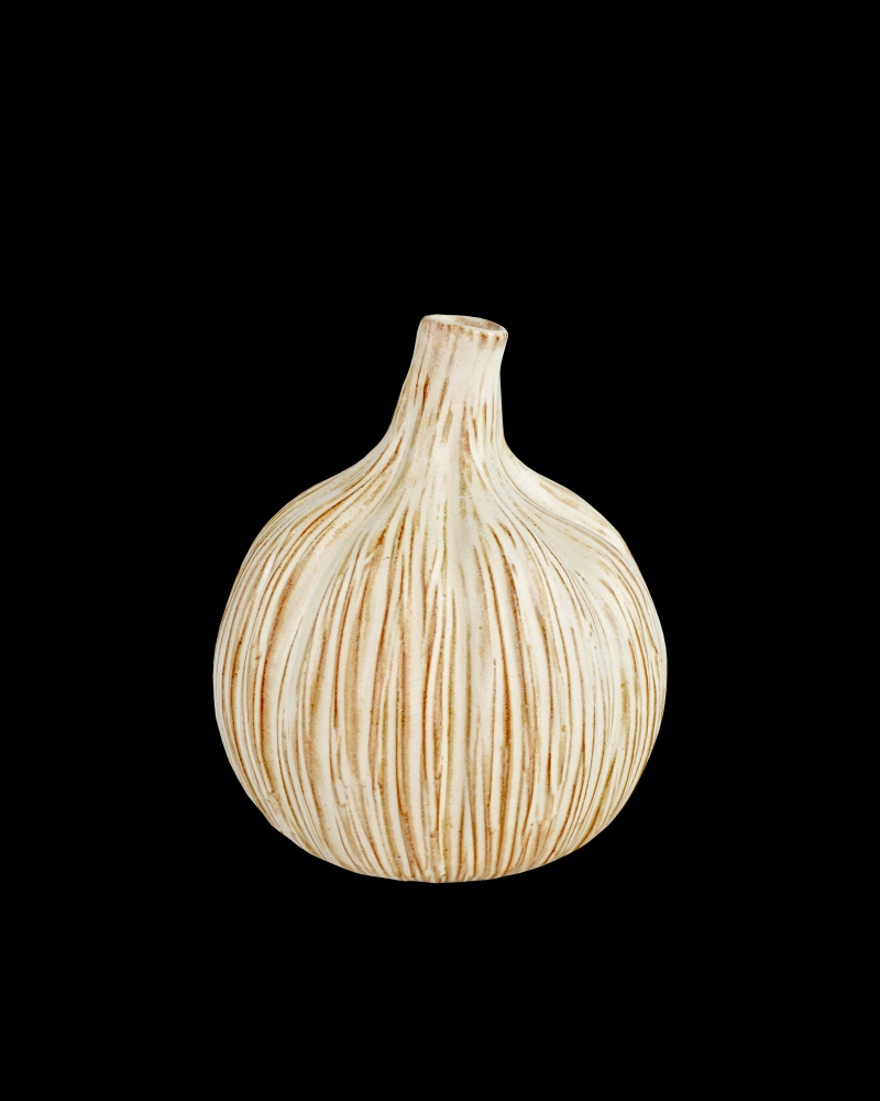 Small White Garlic Bulb