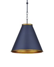 Currey 9000-1102 - Pierrepont Small Blue Pendant