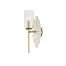Currey 5800-0026 - Benthos White Wall Sconce