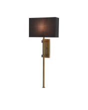 Currey 5000-0090 - Edmund Brass Wall Sconce