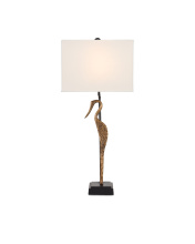 Currey 6000-0759 - Antigone Brass Table Lamp