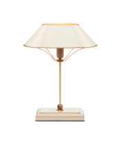 Currey 6000-0702 - Daphne White Table Lamp