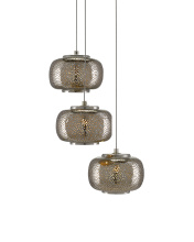 Currey 9000-0689 - Pepper 3-Light Round Multi-Drop Pendant